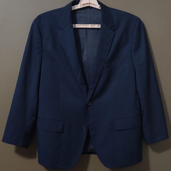 Bonobos Navy Blue Standard Fit Wool Blazer 42S - Picture 2 of 7